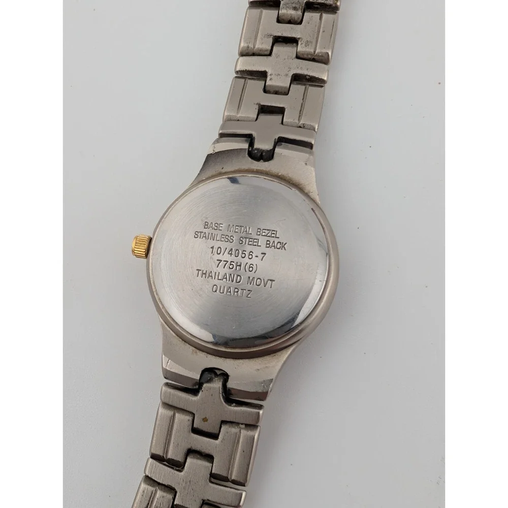 Ann Klein II Watch Women 23mm Silver Gold Two Tone 7